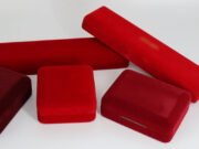 Jewelry velvet box