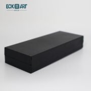 a black rectangular pen box