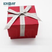 Ring box with lid, earring box