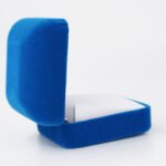 velvet metal ring box