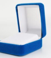 velvet metal ring box