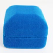 velvet metal ring box