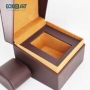leather watch box