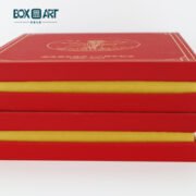 Gift box with lid, gift paper box