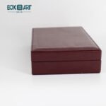leather badge box