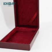 leather badge box