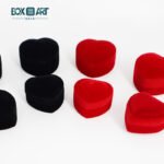 Heart shaped ring box,