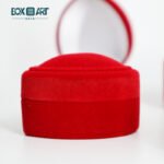 Heart shaped ring box,