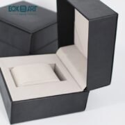 leather watch box